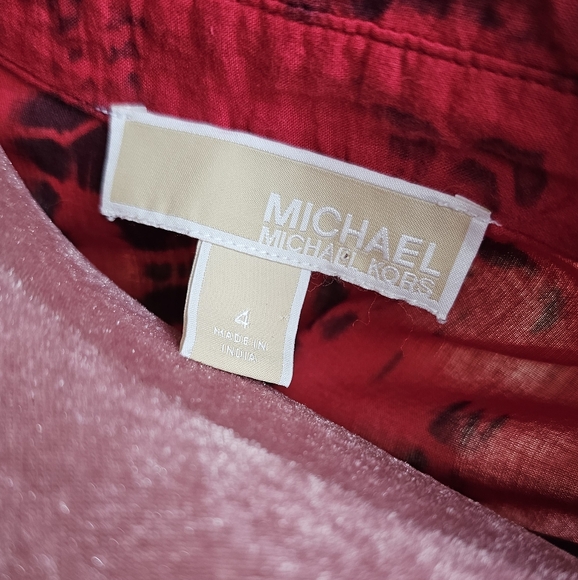 Michael Kors button-down shirt,  size 4. - Picture 2 of 10
